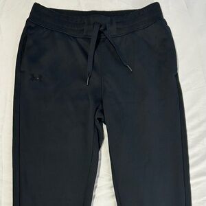 Under Armour Fleece Joggers Black Men's Small